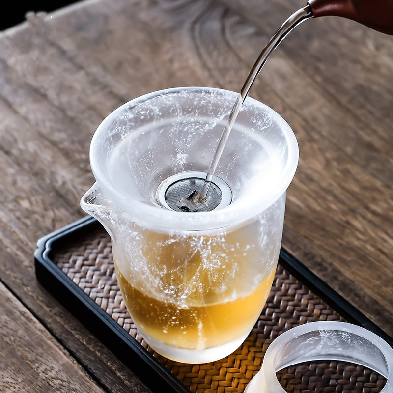 Tea Ceremony Tea Ceremony Fine Mesh Glass Tea Set Gift