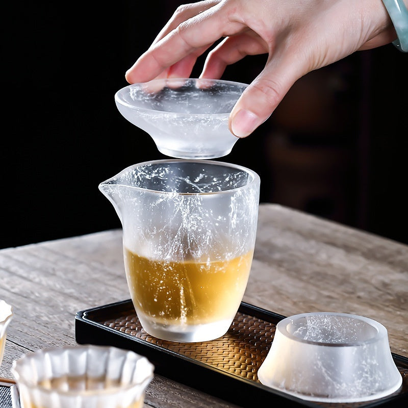 Tea Ceremony Tea Ceremony Fine Mesh Glass Tea Set Gift