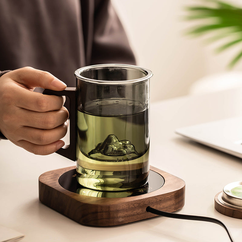 A524 Glass Tea Cup Home Tea Separation Tea Brewing Cup